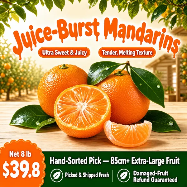 Juice-Burst Mandarins Product Shot