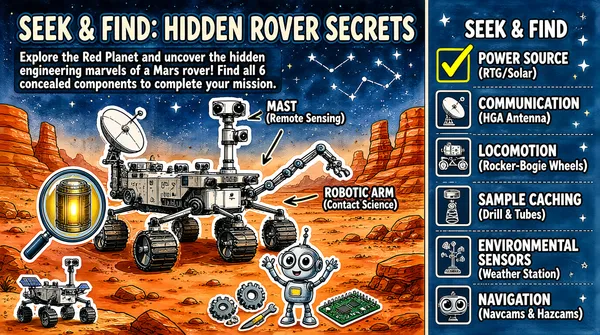 Seek and Find Hidden Rover Secrets