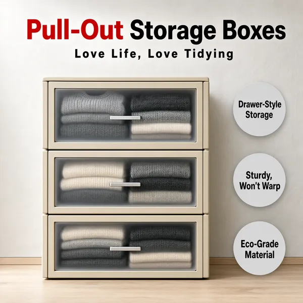Pull-Out Storage Boxes