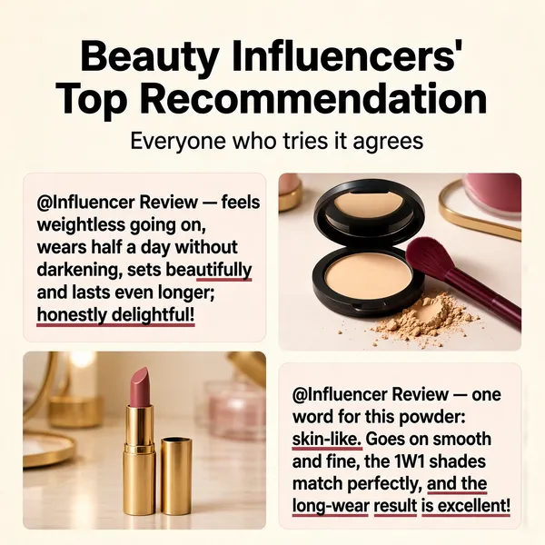 Beauty Influencers Top Recommendation