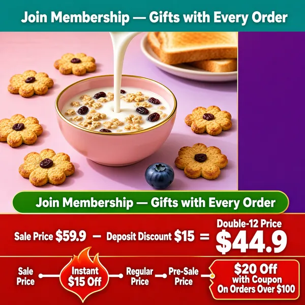 Cozy Cereal Sale Promo with Deals