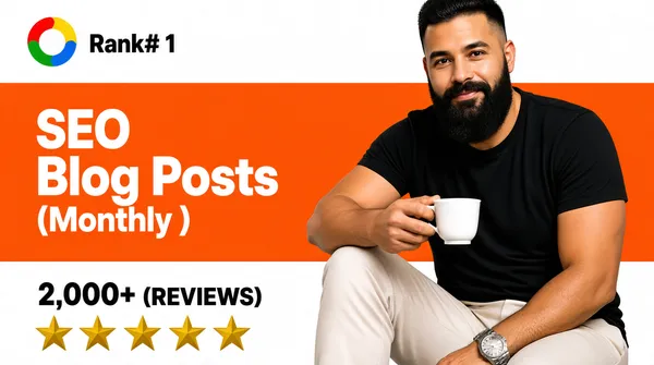 SEO Blog Posts Service Gig Cover