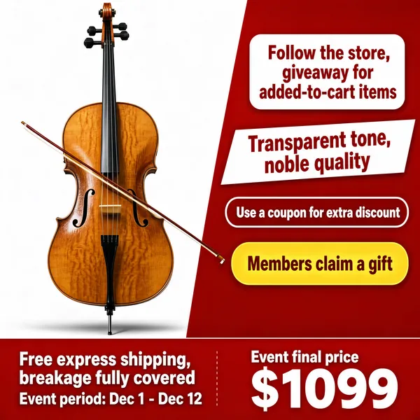 Acoustic Cello with Promotional Pricing