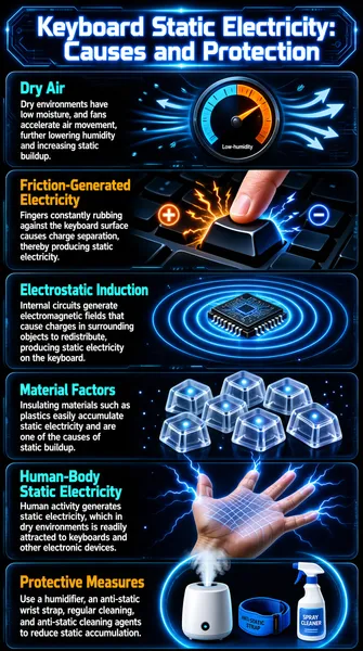 Keyboard Static Electricity: Causes and Protection