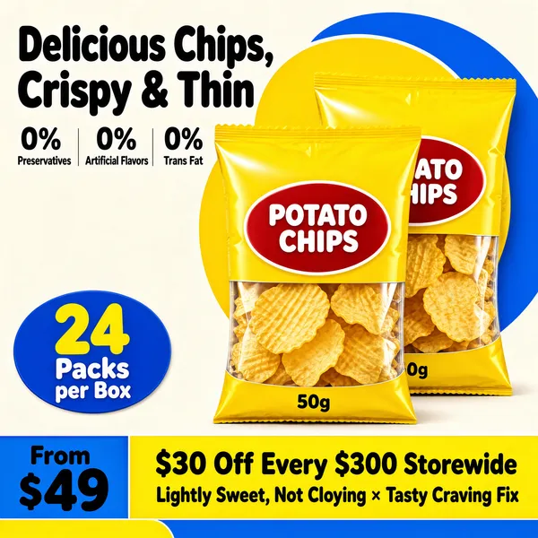 Delicious Crispy Potato Chips