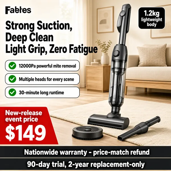 Strong Suction Deep Clean Vacuum Promo