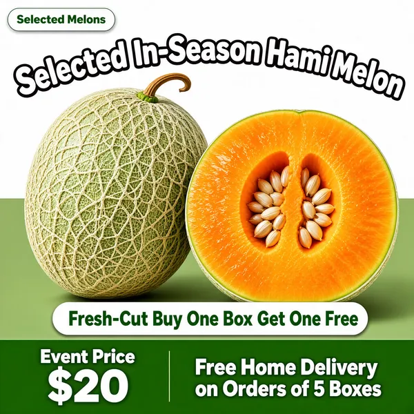 Fresh Hami Melon In-Season Special Offer