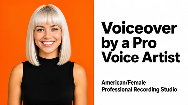Professional Voiceover Artist Gig Cover
