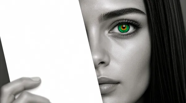 Selective Color Beauty Portrait Gig Cover