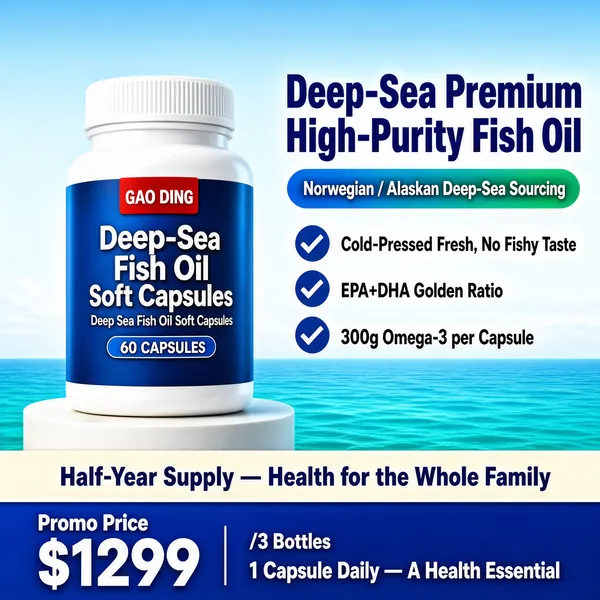 Deep-Sea Fish Oil Premium Supplement