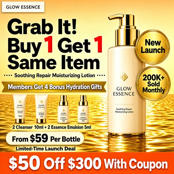 Golden Glow Skincare Launch Deal