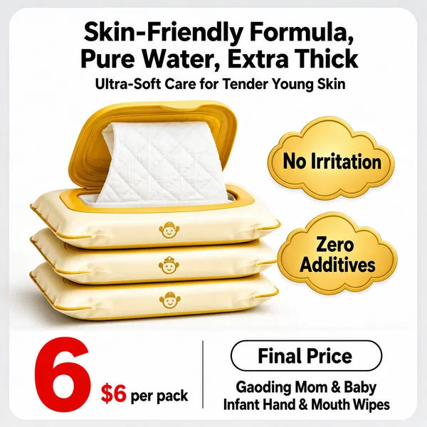 Baby Wipes Soft Care Showcase