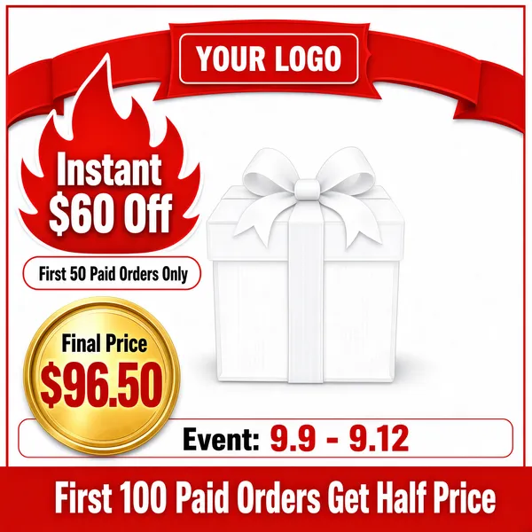 9.9 Festival Deal Product Main Image Template