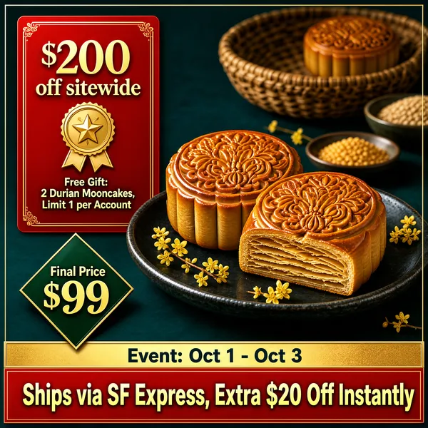 Premium Mooncake Mid-Autumn Sale