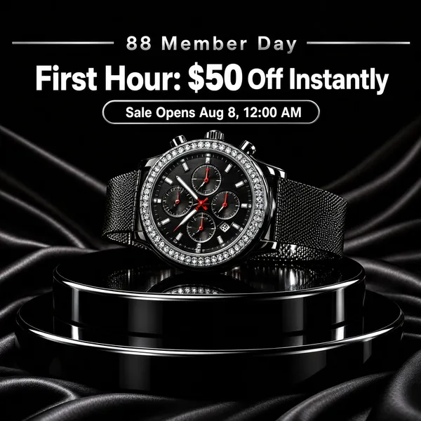 88 Member Day Luxury Watch Sale