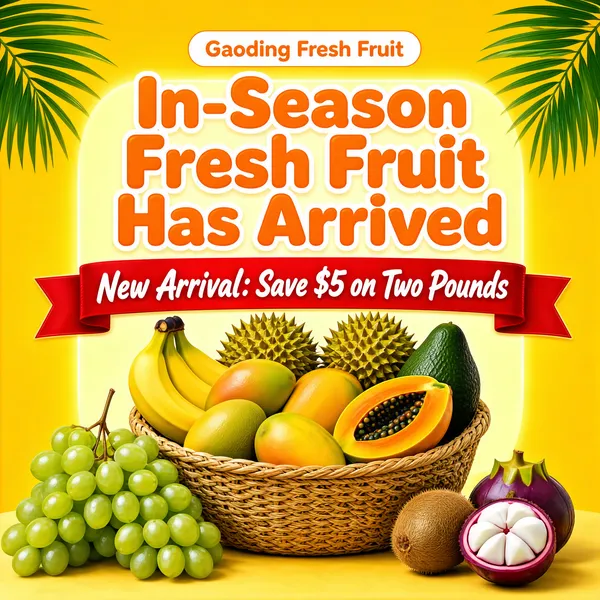 In-Season Fresh Fruit Has Arrived