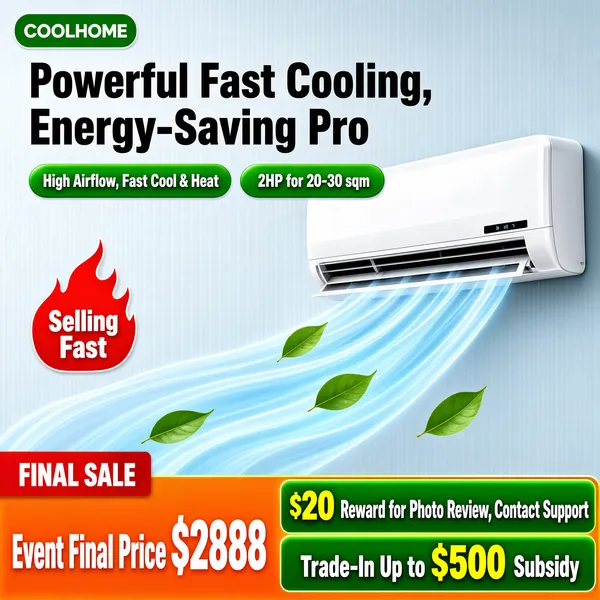 Powerful Fast Cooling AC Unit