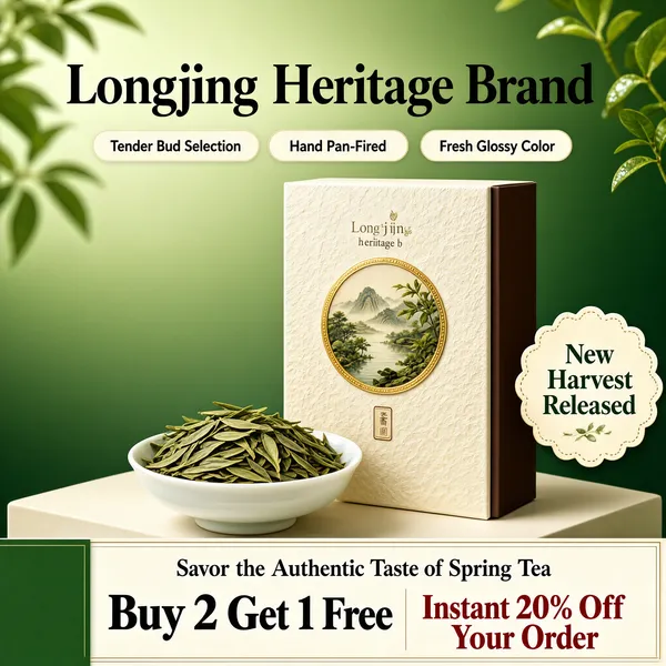 Longjing Heritage Green Tea Gift Box