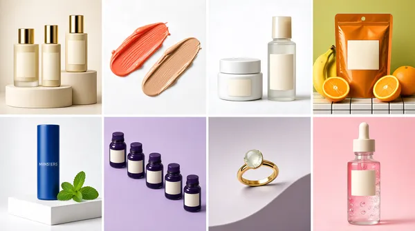 E-Commerce Beauty Product Grid