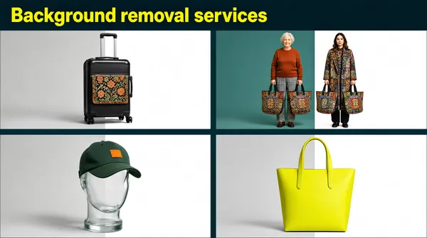 Background Removal Services Before After Grid