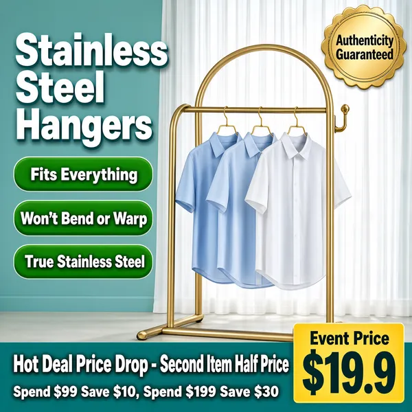 Stainless Steel Hangers Hot Deal