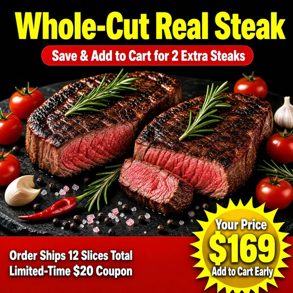 Premium Whole-Cut Steak Sale