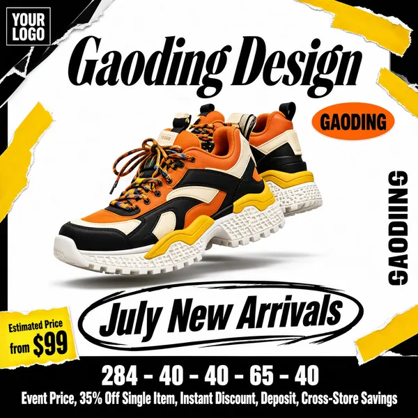 Chunky Retro Trail Sneakers Streetwear Drop