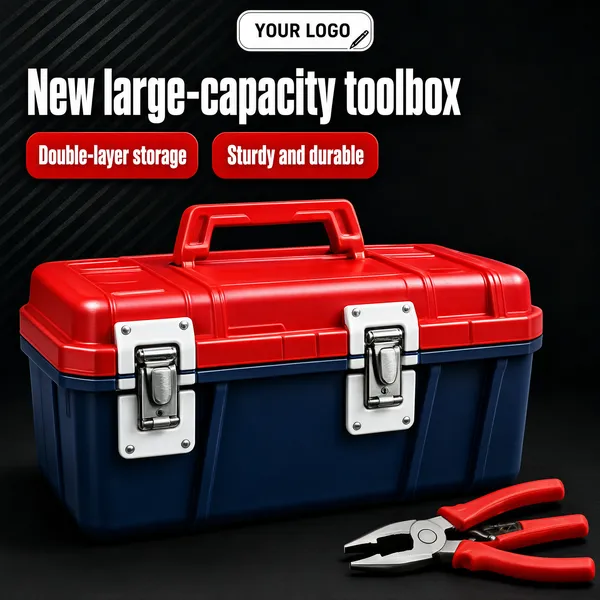 Rugged Toolbox & Pliers Product Shot