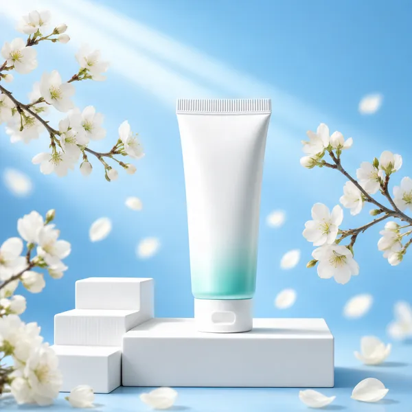 Dreamy Spring Blossom Cosmetic Showcase