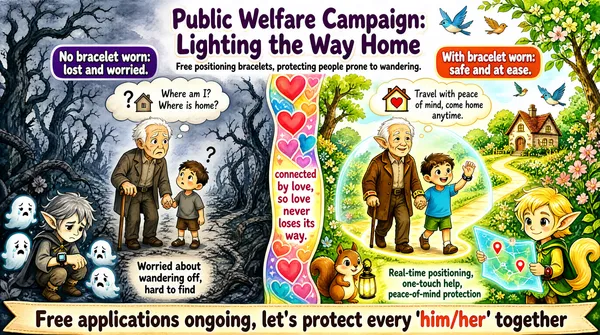 Lighting the Way Home — Free Positioning Bracelets