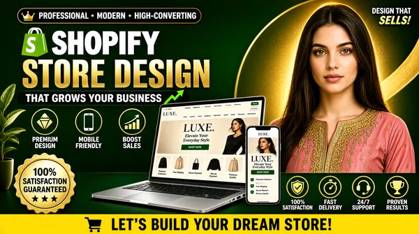 Professional Shopify Store Design for Business Growth