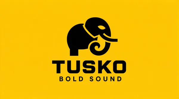 Bold Minimal Gig Cover Logo