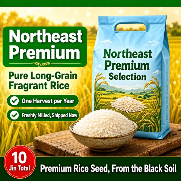 Northeast Premium Fragrant Rice Harvest