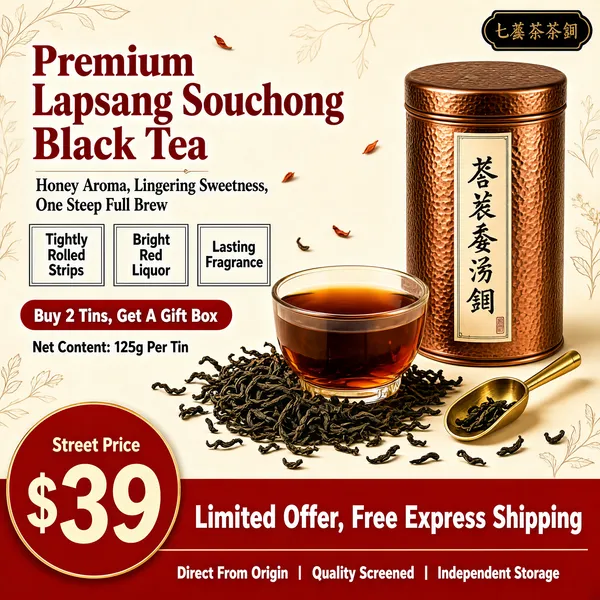 Premium Lapsang Souchong Black Tea Product Image