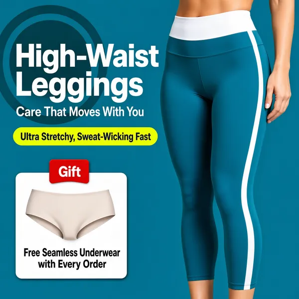 High-Waist Leggings Activewear Product Image