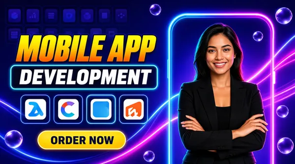 Neon Mobile App Development Promo Cover