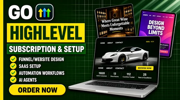 GoHighLevel Subscription & Setup Services