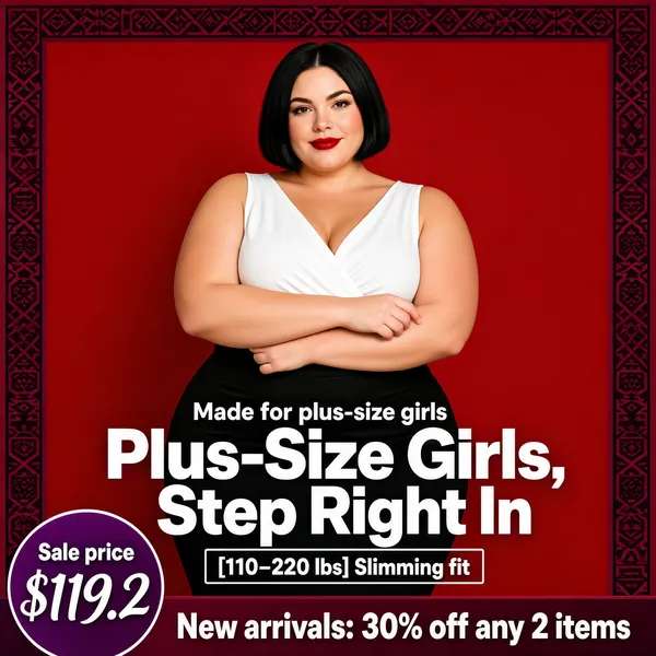 Plus-Size Girls Step Right In Sale
