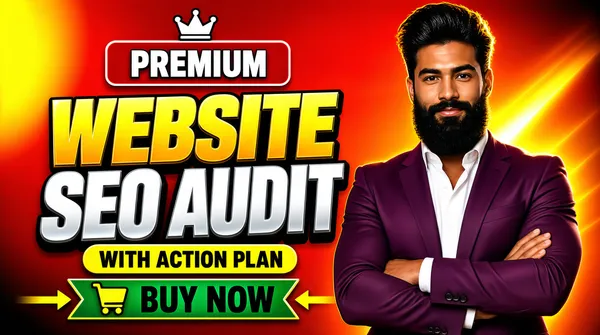 Premium Website SEO Audit Gig Cover