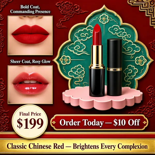 Heritage Chinese Red Lipstick Collection