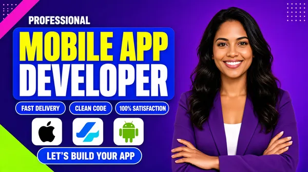 Professional Mobile App Developer Gig Cover