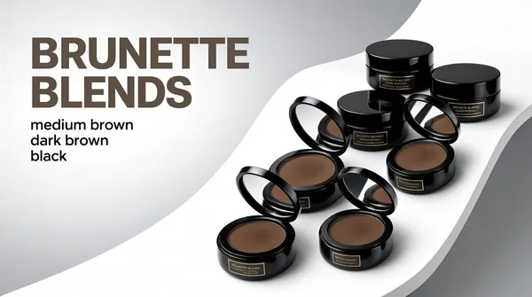 Premium Brunette Cosmetic Jars