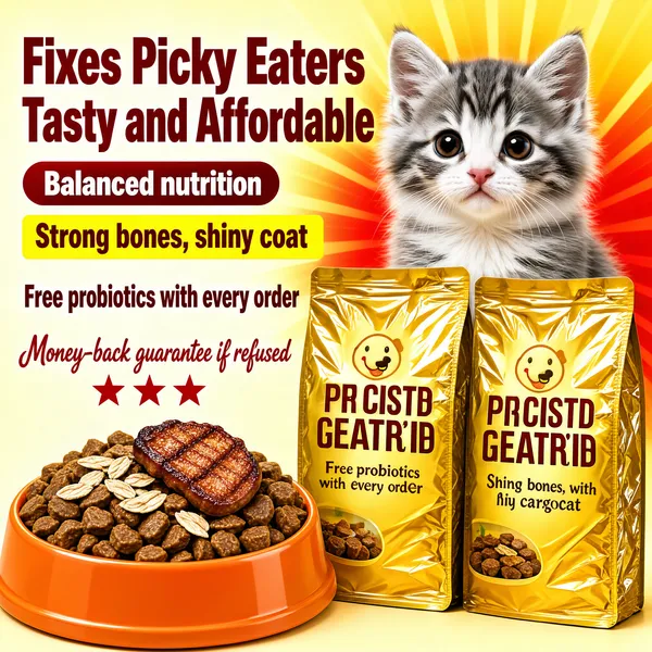 Fixes Picky Eaters Kitten Cat Food