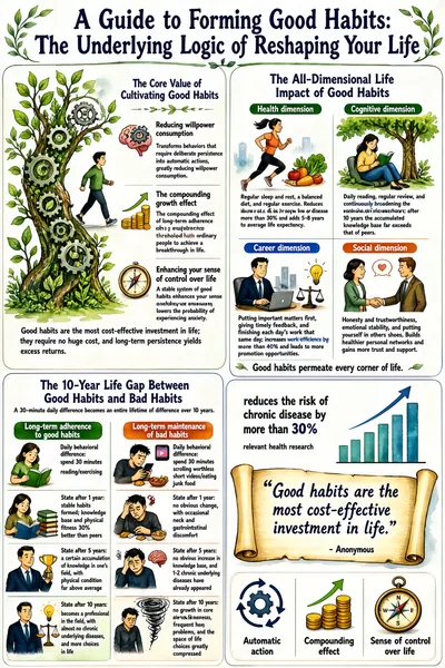 A Guide to Forming Good Habits