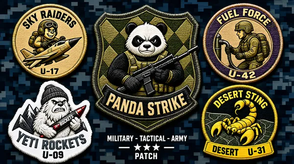 Military Tactical Army Patch Gig Cover