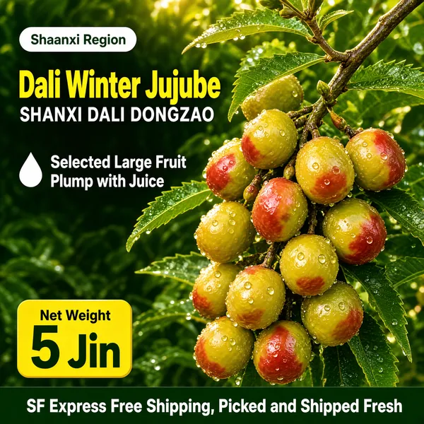 Shaanxi Winter Jujube Premium Fresh Fruit