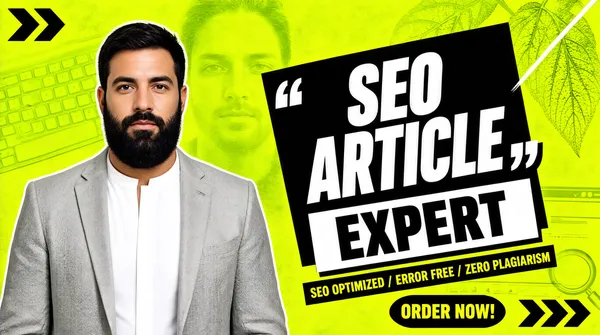 SEO Article Expert Gig Cover