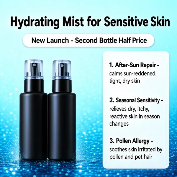 Hydrating Mist for Sensitive Skin Product Display