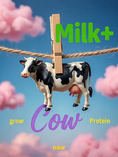 Surreal Milk Protein Campaign