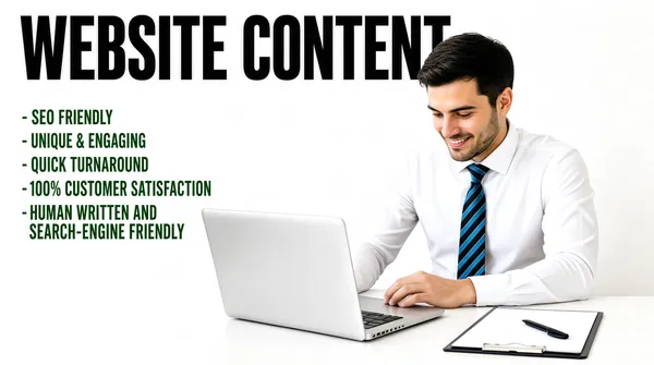 Professional Website Content Writing Service